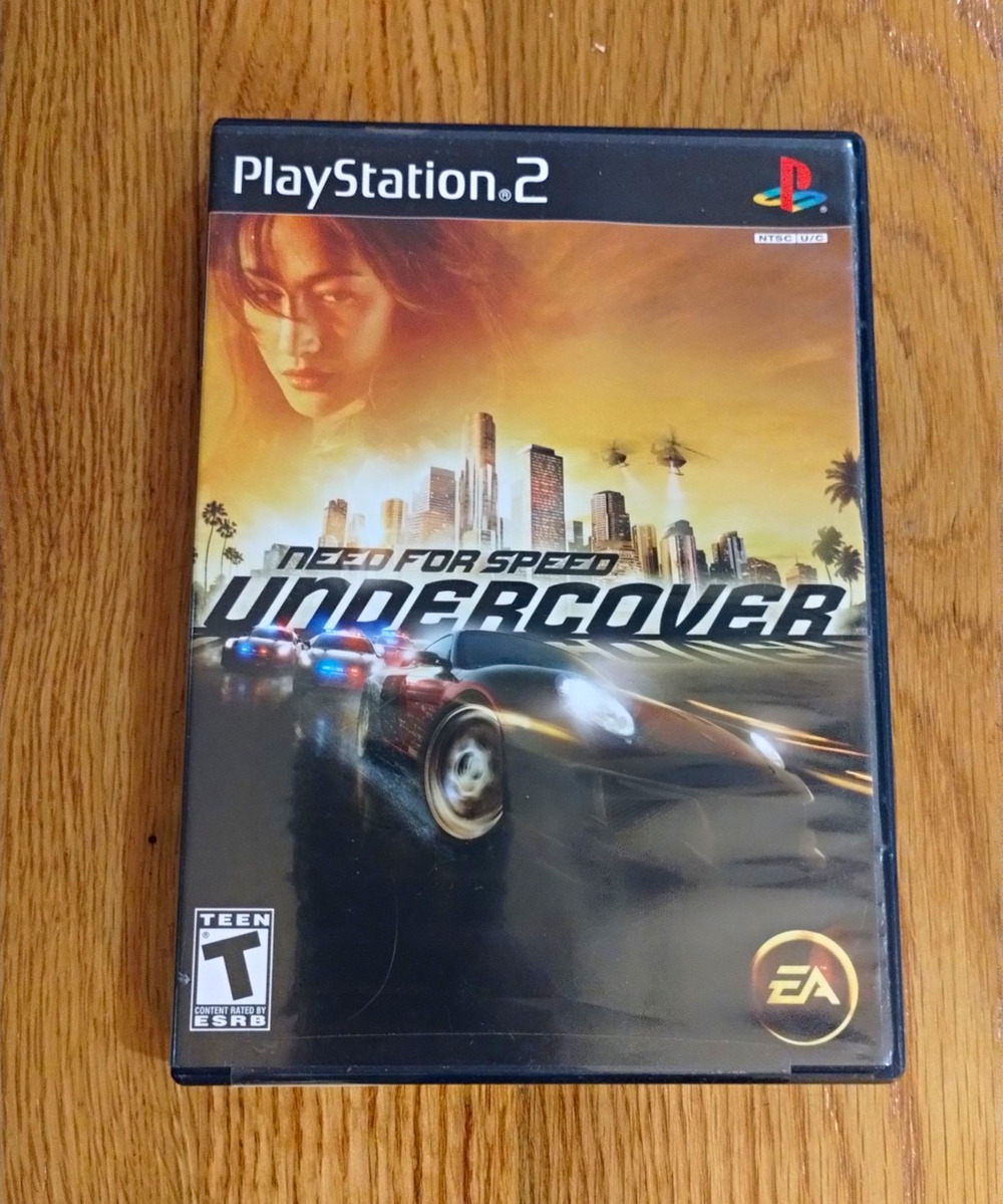 Need for Speed: Undercover (PS2) Electronic Arts - T Teen 2008 CIB